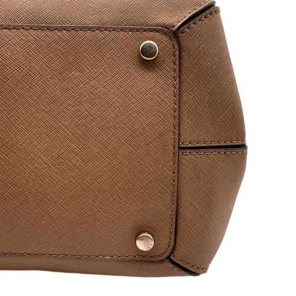 Kate Spade WKRU2326 Cove Street Airel Brown Leather Tote (Minor Handle Flaw) - Picture 6 of 13